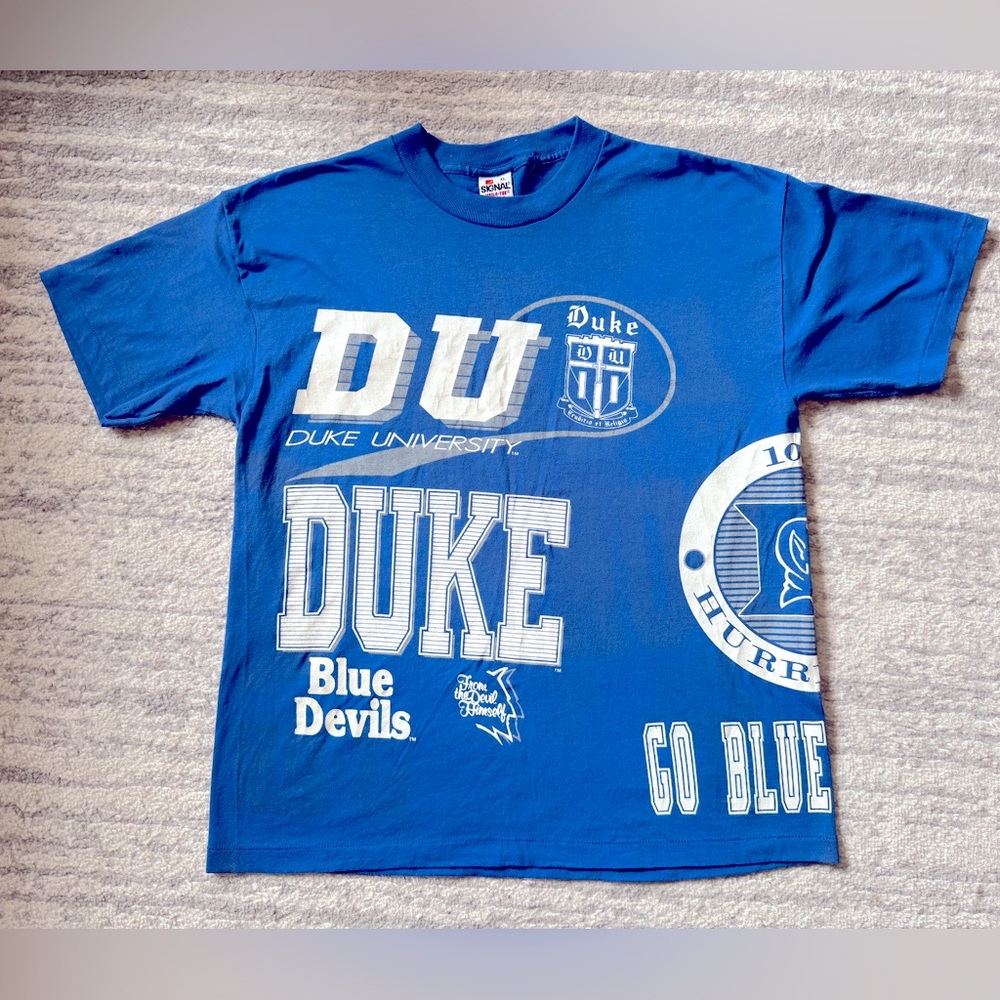 Vintage Duke Blue Devils AOP T-Shirt